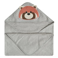 Baby hooded towel - Red panda