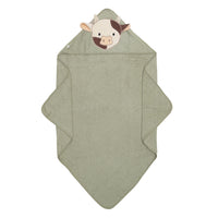 Baby hooded towel - Cow