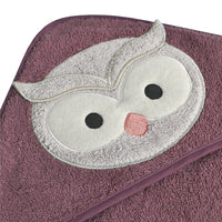 Serviette à capuchon (enfants) - Hibou