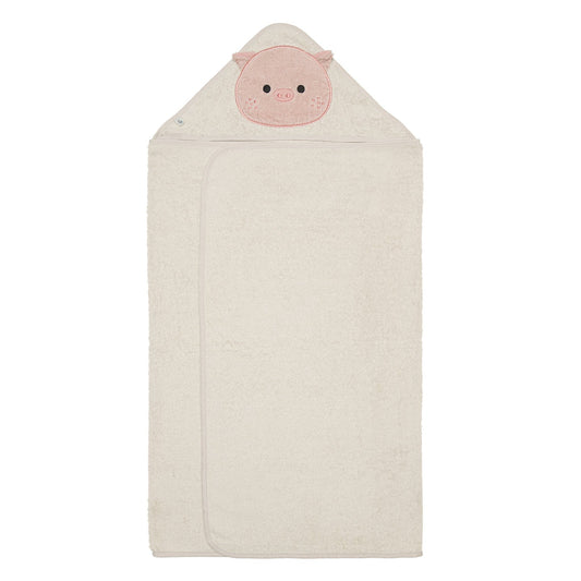 Toddler Hooded Towel - Piglet