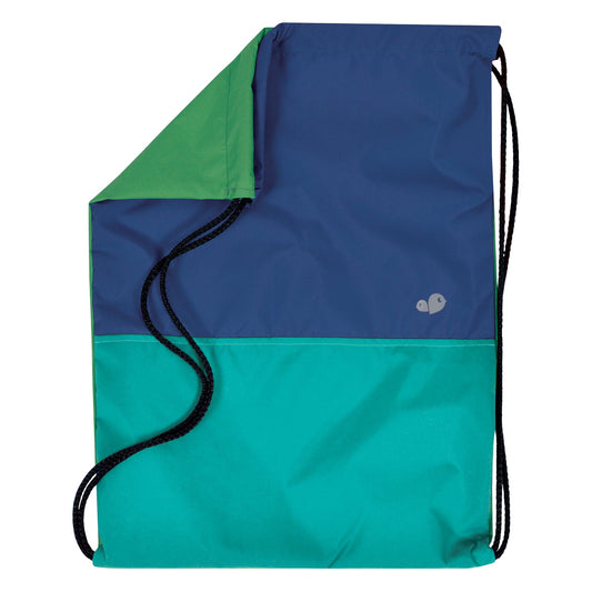 Shoe bag - Aqua, Cobalt & Green Color Block
