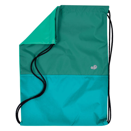 Shoe bag - Azur, Aqua & Sarcelle Color Block