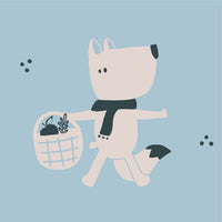 Silicone Bibs - Fox