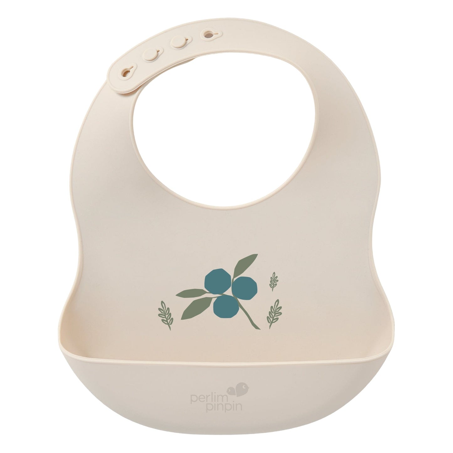 Silicone Bibs - Blueberry