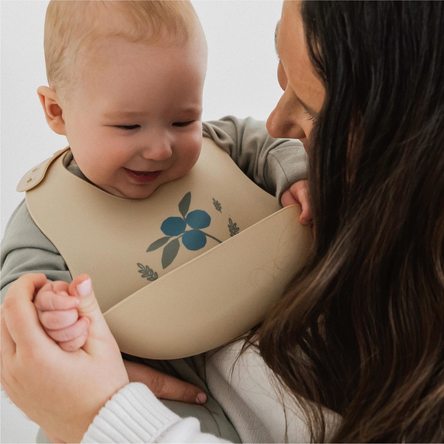 Silicone Bibs - Blueberry