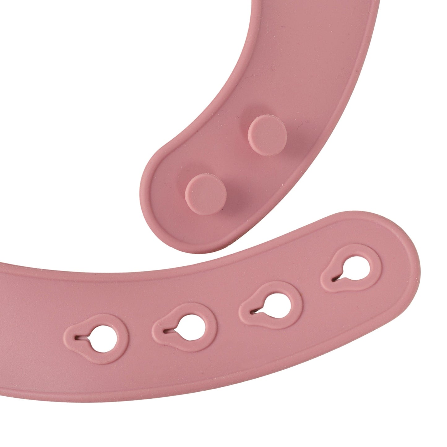 Bavoirs en silicone - Rose uni