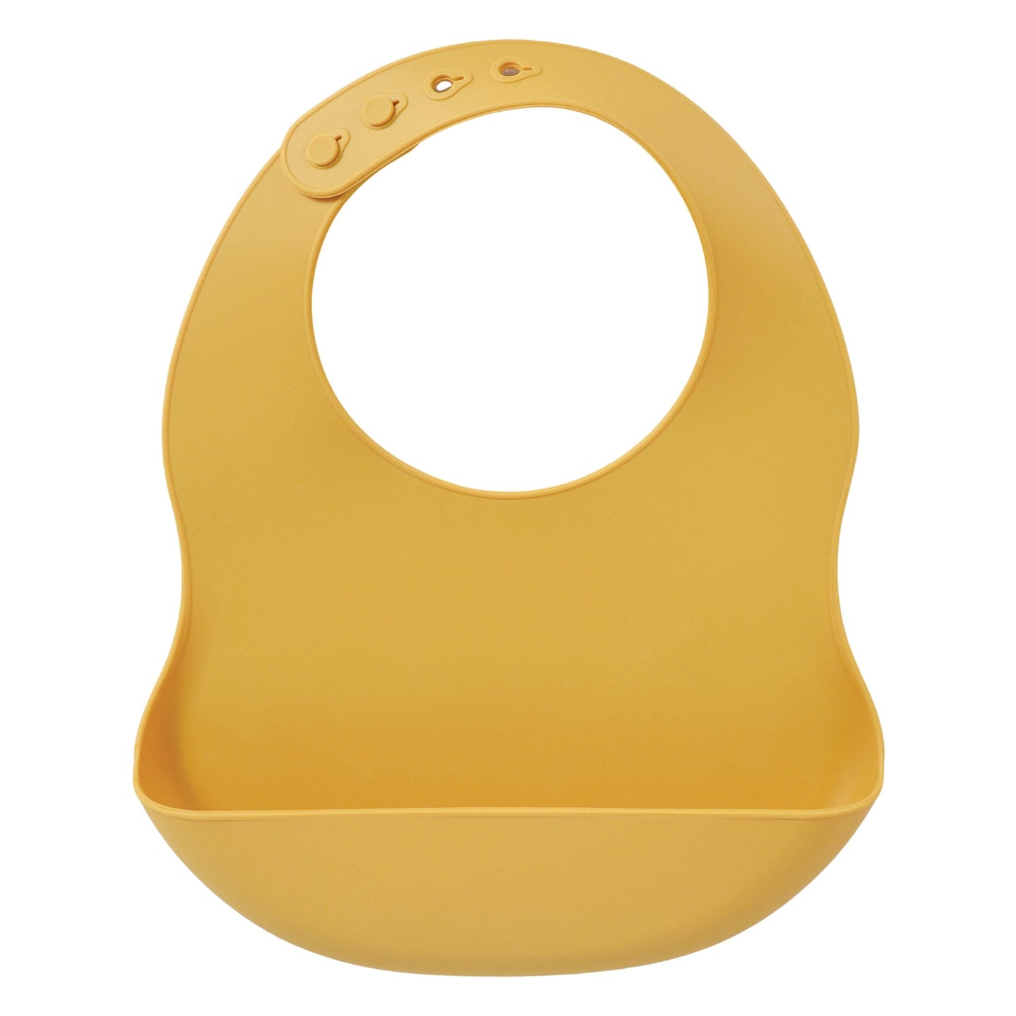 Bavoirs en silicone - Jaune uni
