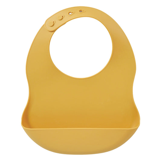 Silicone Bibs - Solid Yellow