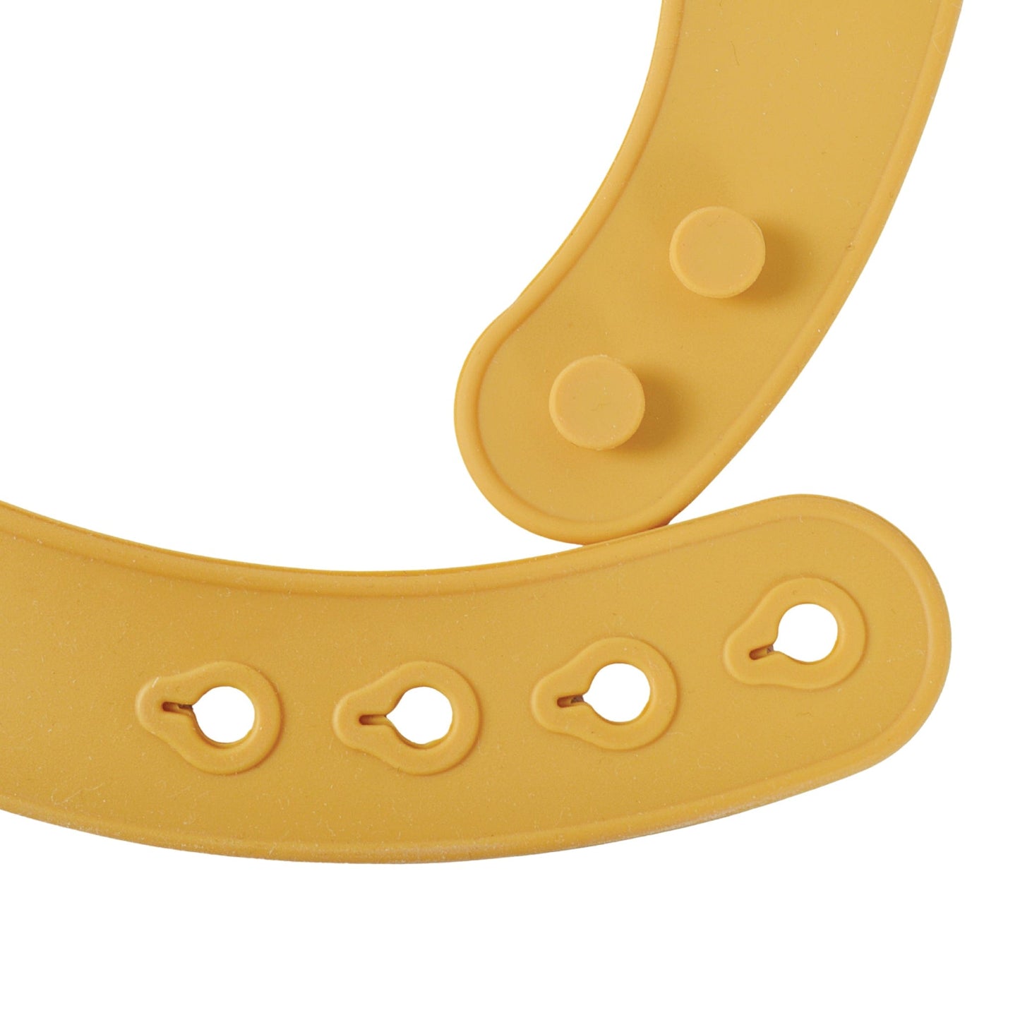 Bavoirs en silicone - Jaune uni