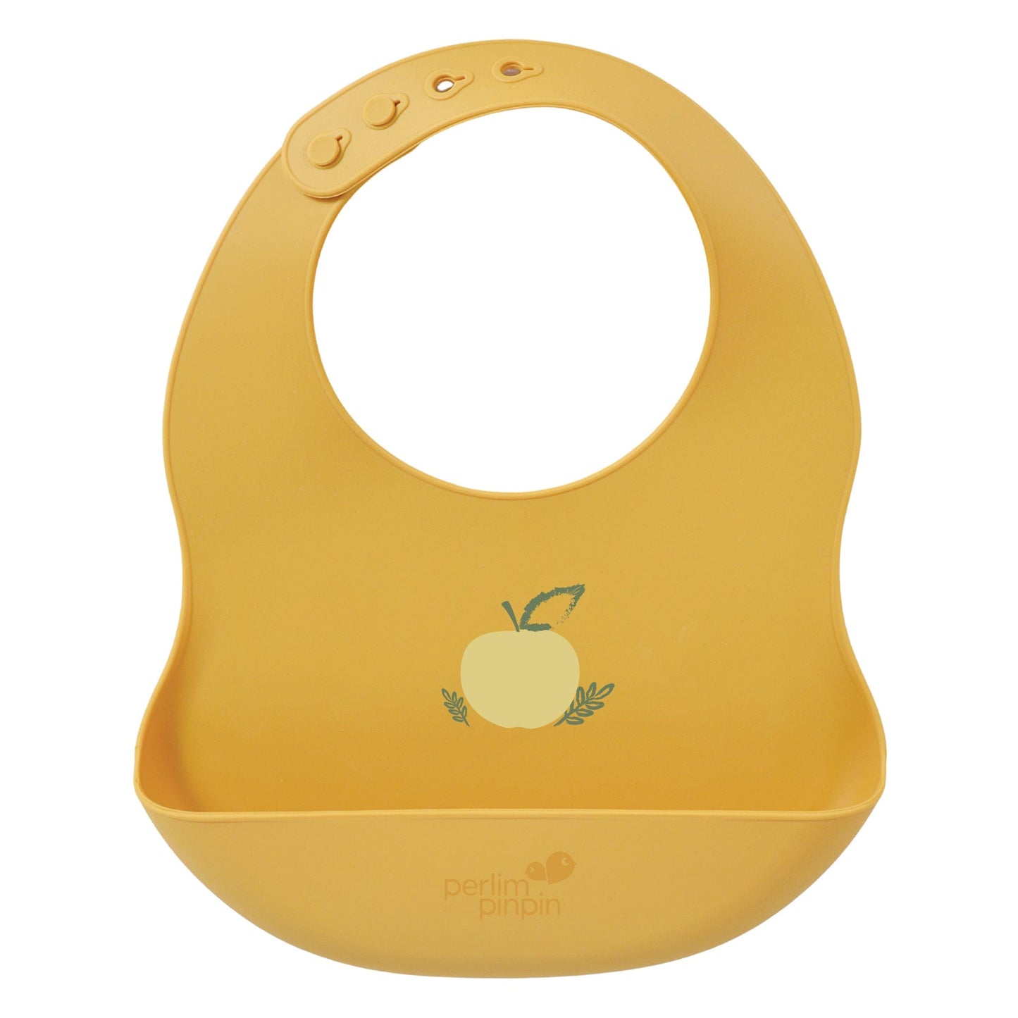 Silicone Bibs - Apple