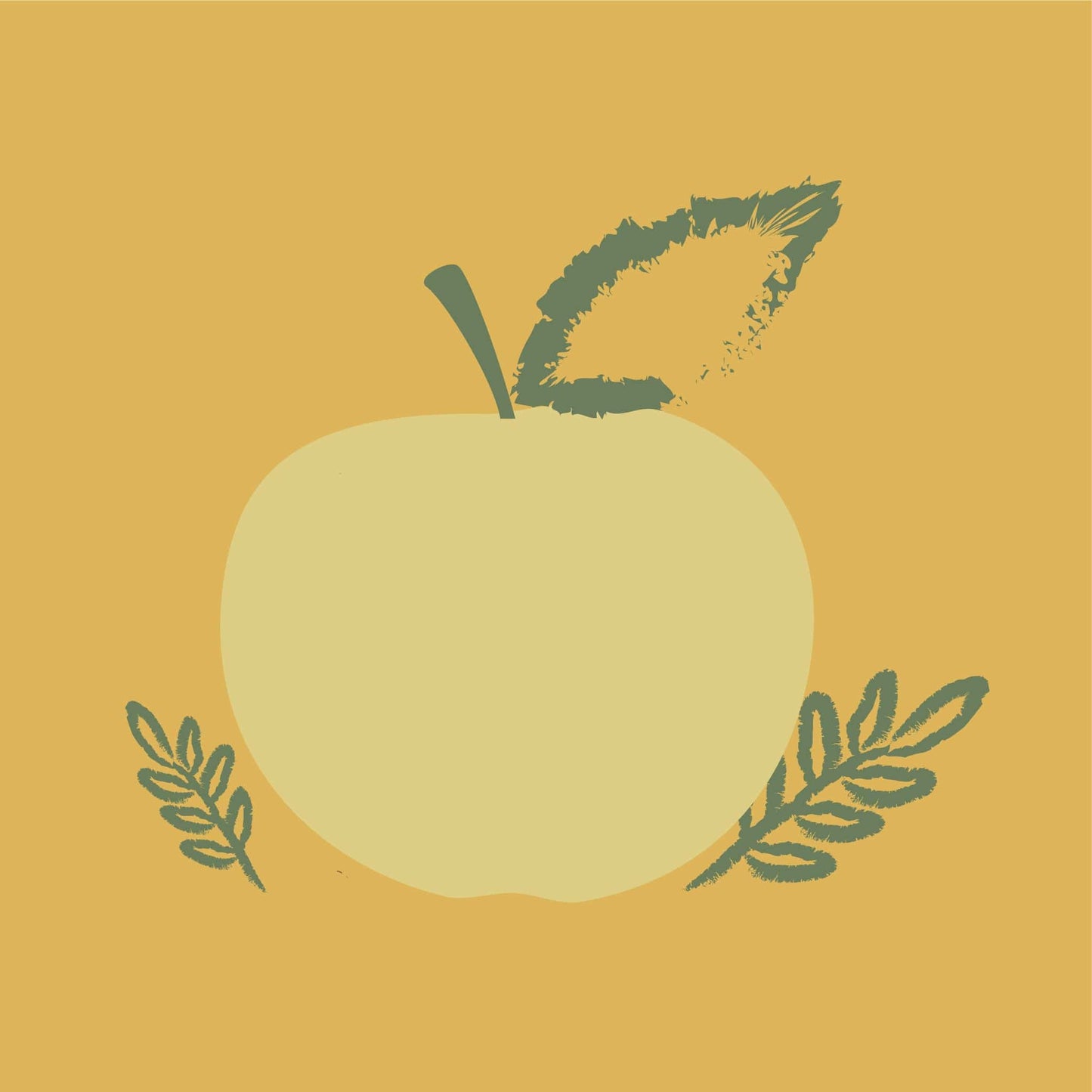 Silicone Bibs - Apple