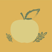 Silicone Bibs - Apple