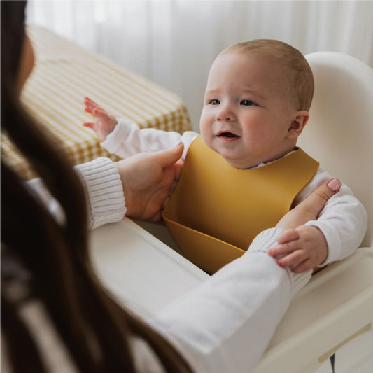 Silicone Bibs - Apple