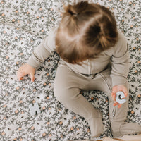 Housse et couette pour lit de bébé - Abeilles par Solange Pilote