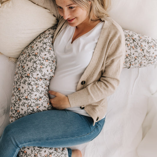 Multifunctional pregnancy pillow - Honeybees by Solange Pilote
