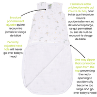 Cotton muslin sleep sack - Insects (0.7 tog)