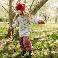 Cotton beanie - Raspberry