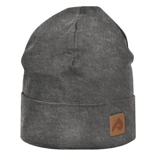 Cotton beanie - Heather grey