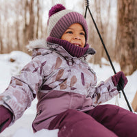 Tuque d'hiver pour garçon - Shiraz, Crème & Blush