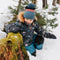 Acrylic hat with fleece lining - Black/Punch/Satellite