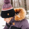 Acrylic hat with fleece lining - Pinot/Punch/Seashell/Black