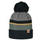 Acrylic hat with fleece lining - Slate/Honey/Army/Black