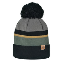 Acrylic hat with fleece lining - Slate/Honey/Army/Black