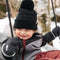 Acrylic hat with fleece lining - Black