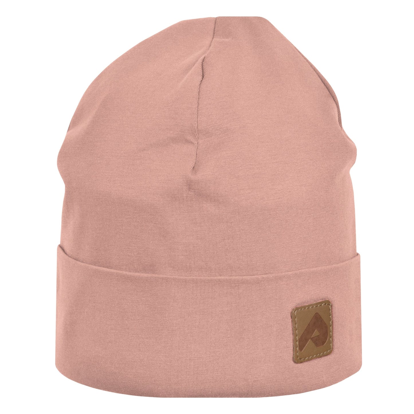 Jersey hat with fleece lining - Blush