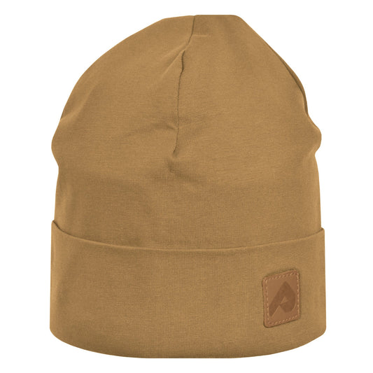 Bonnet de jersey avec doublure polar - Café