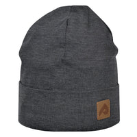 Jersey hat with fleece lining - Gray