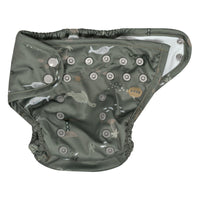 Adjustable beach diaper - Sea