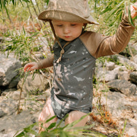 Adjustable beach diaper - Sea