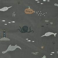 Adjustable beach diaper - Sea