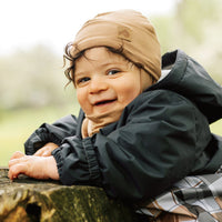 Mid-season bunting for baby - Plaid