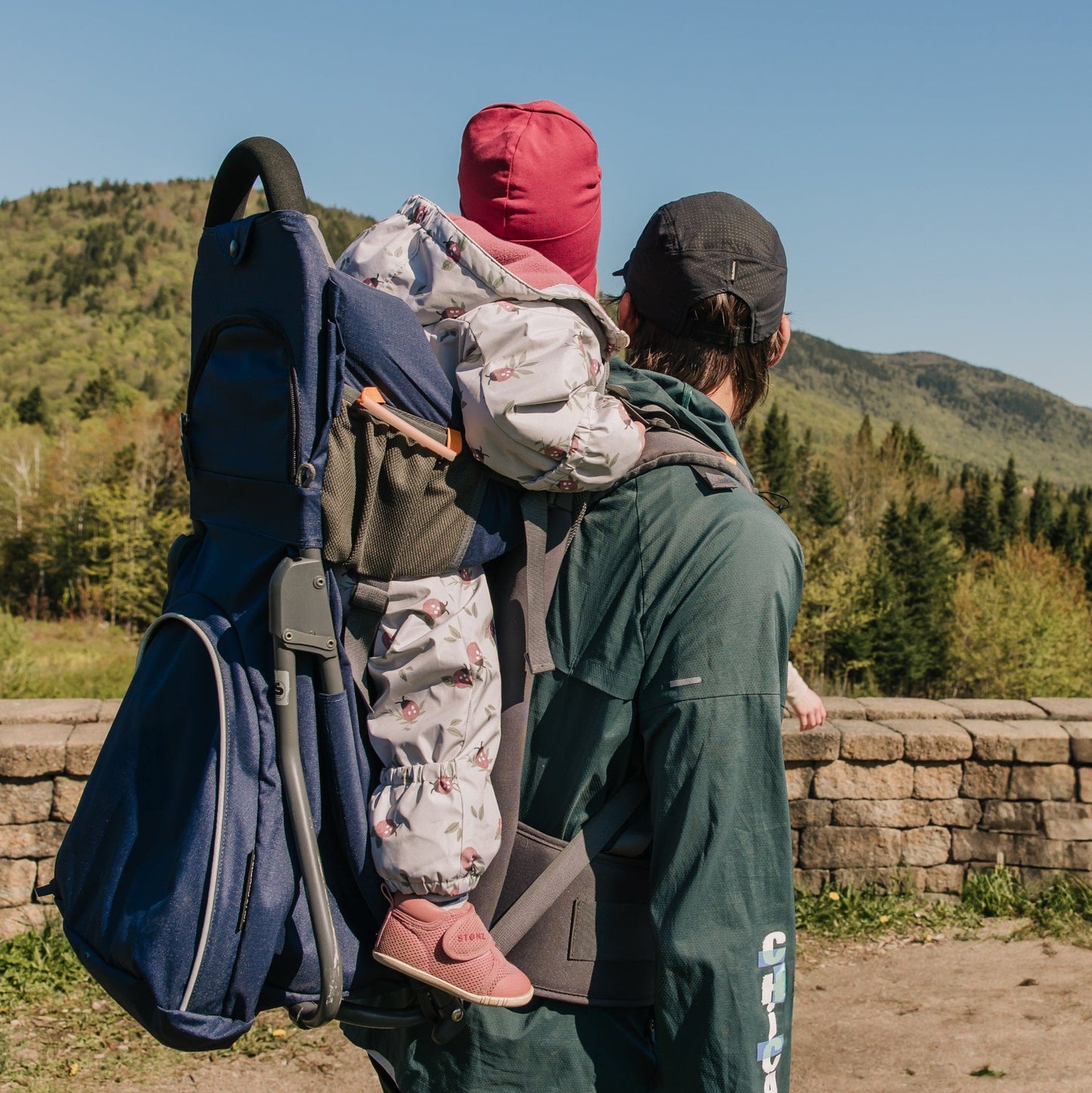 Mid-season bunting for baby - Ladybugs