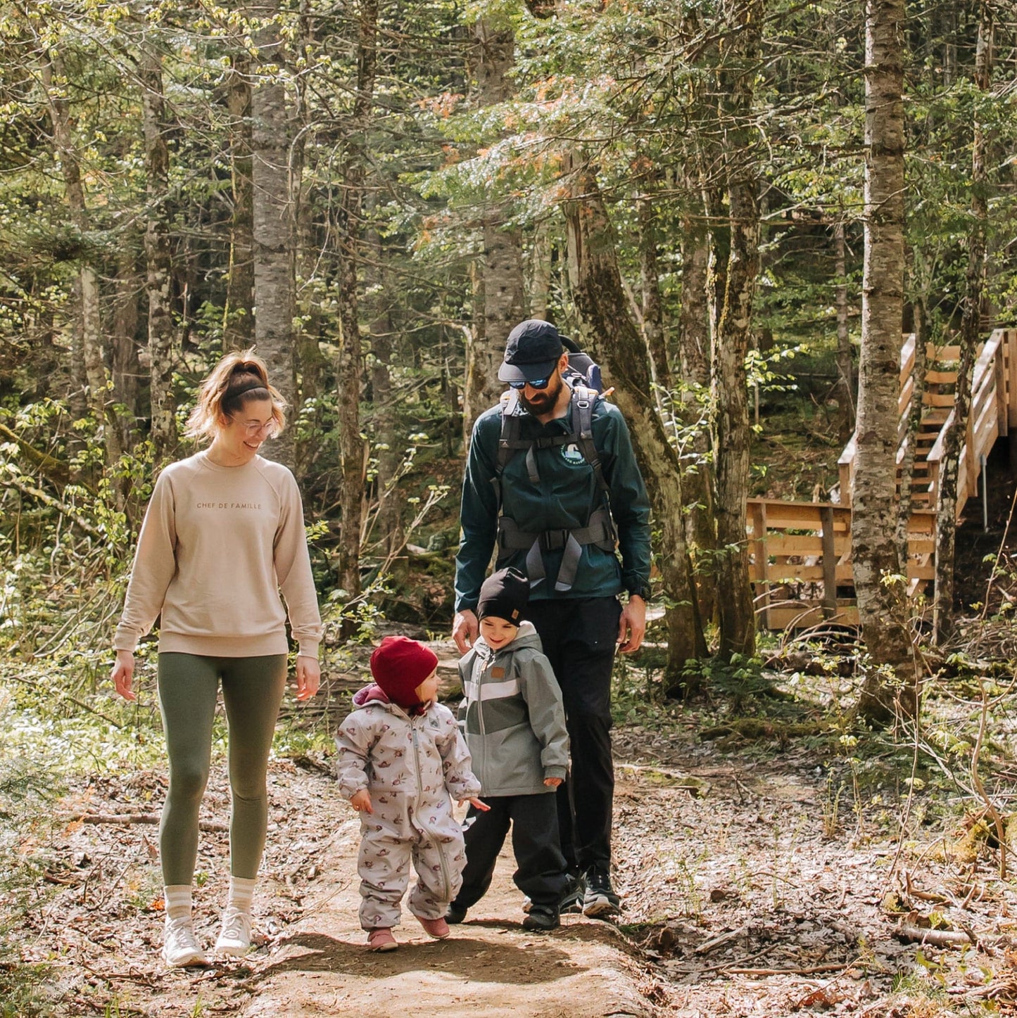 Mid-season bunting for baby - Ladybugs