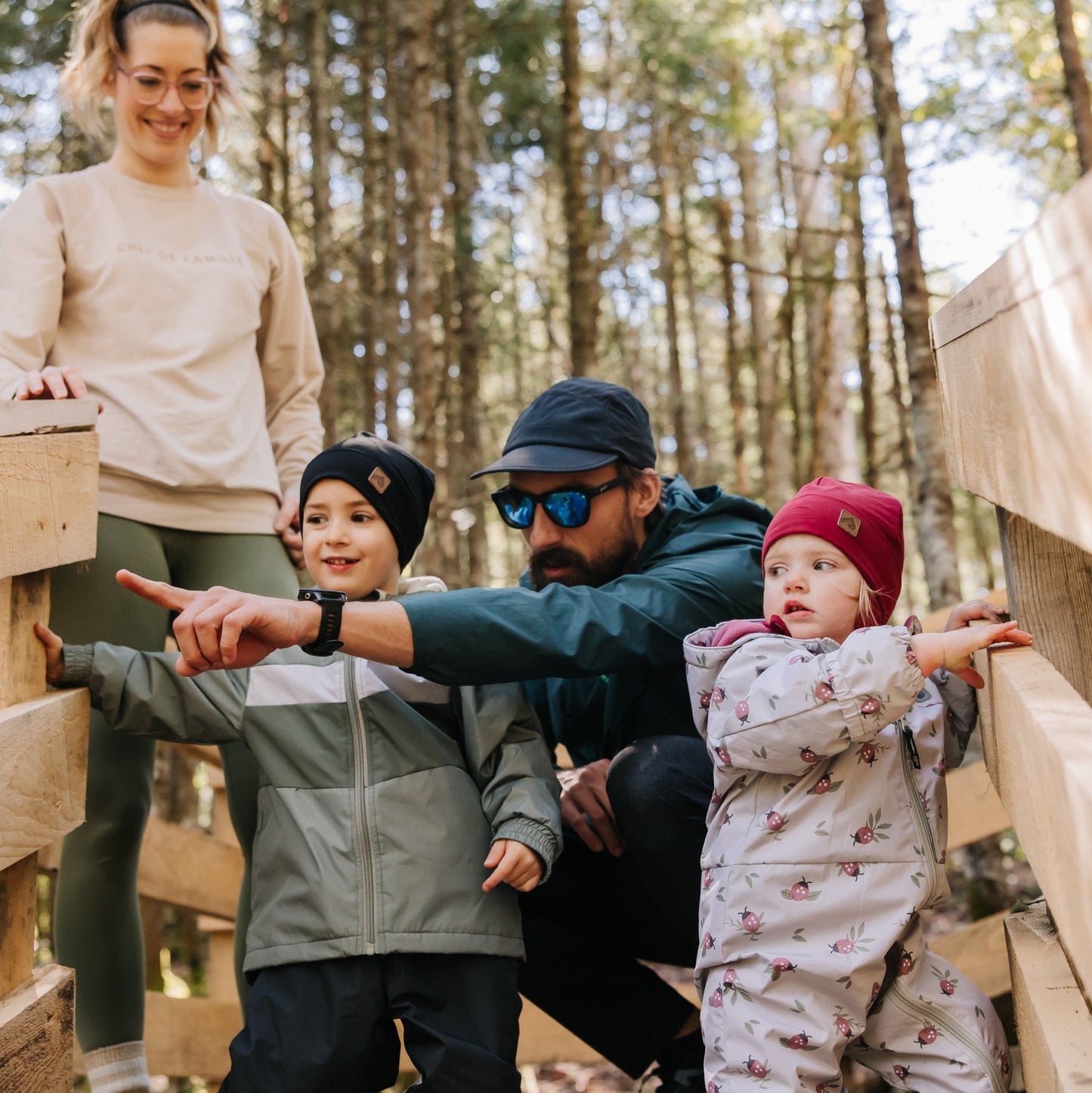 Mid-season bunting for baby - Ladybugs