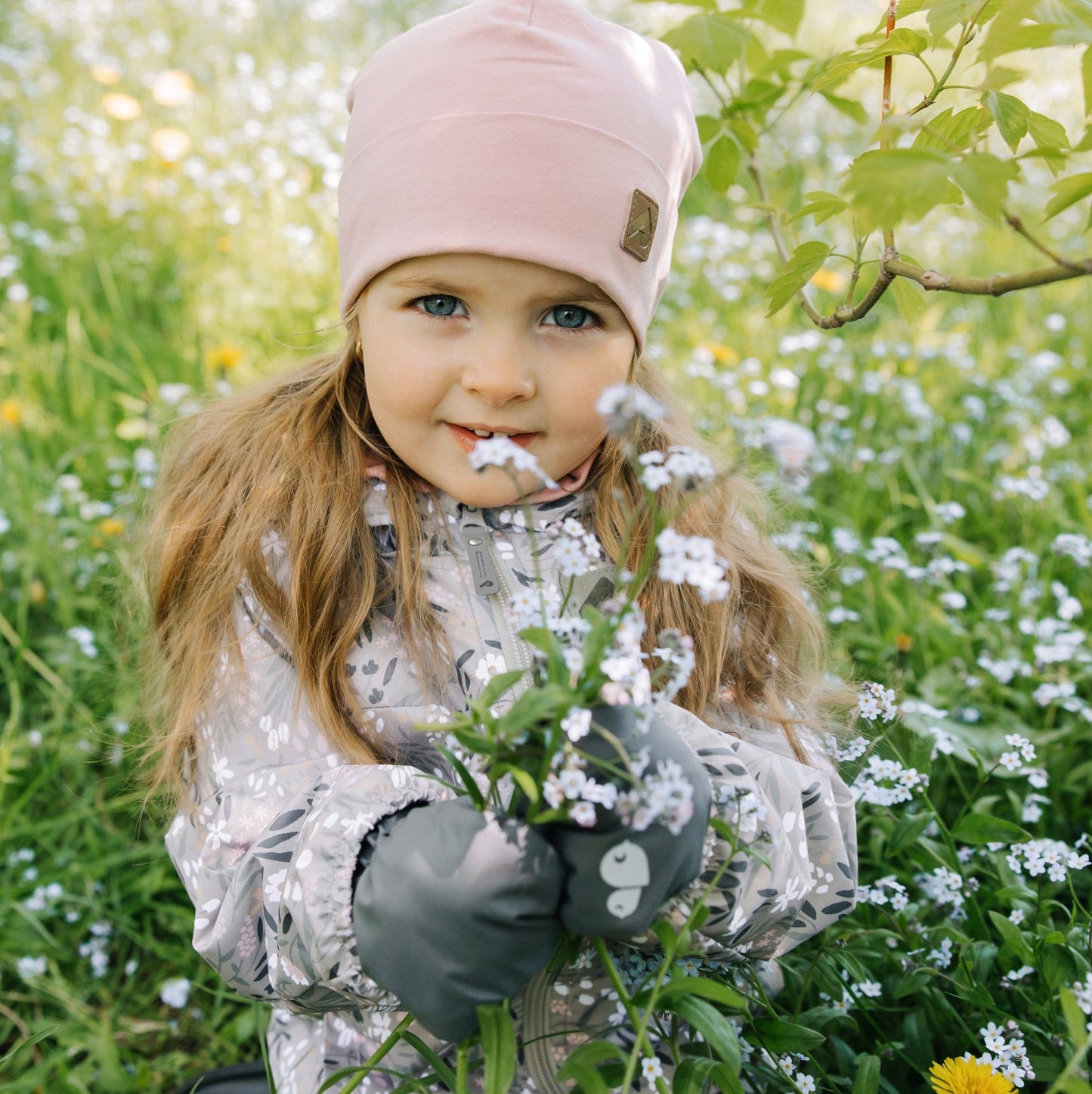 Ensemble 2 pièces mi-saison pour fille - Floral