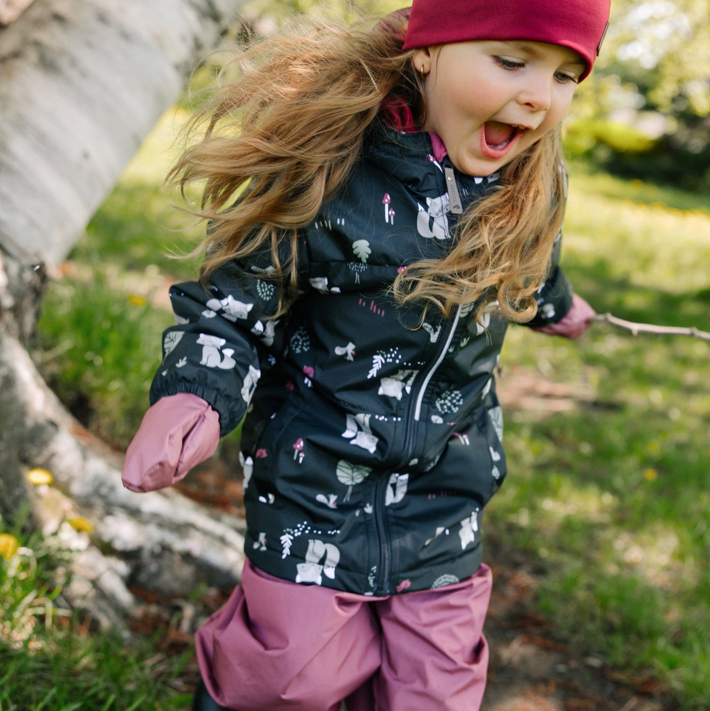 Ensemble 2 pièces mi-saison pour fille - Renard