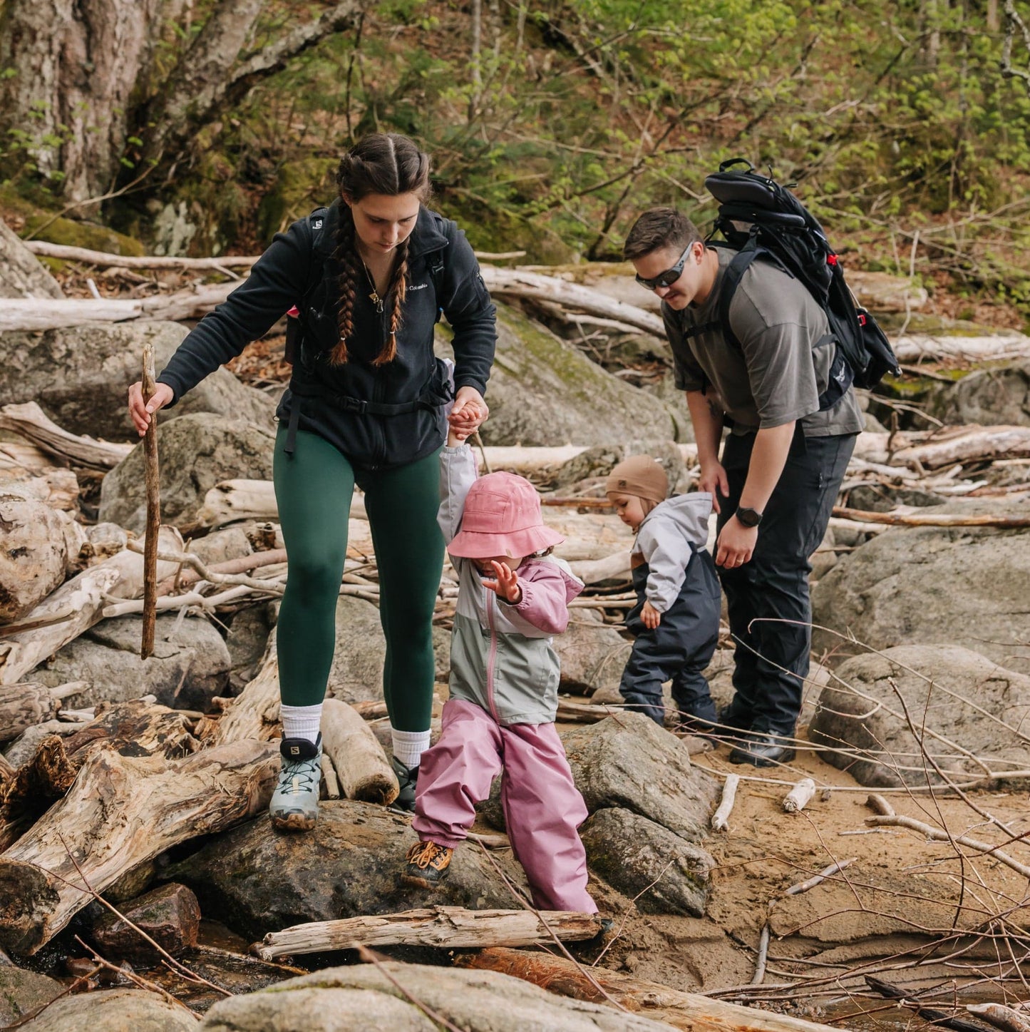 Ensemble 2 pièces mi-saison pour fille - Cosmos, sable & olive