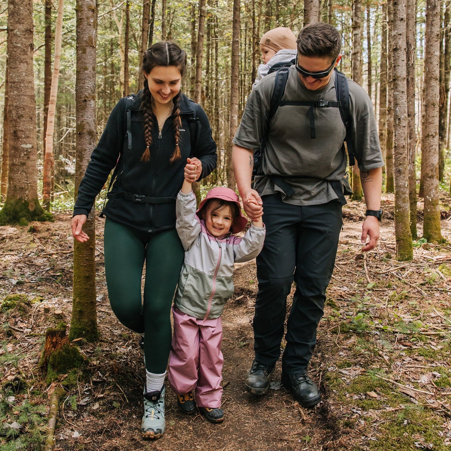 Ensemble 2 pièces mi-saison pour fille - Cosmos, sable & olive