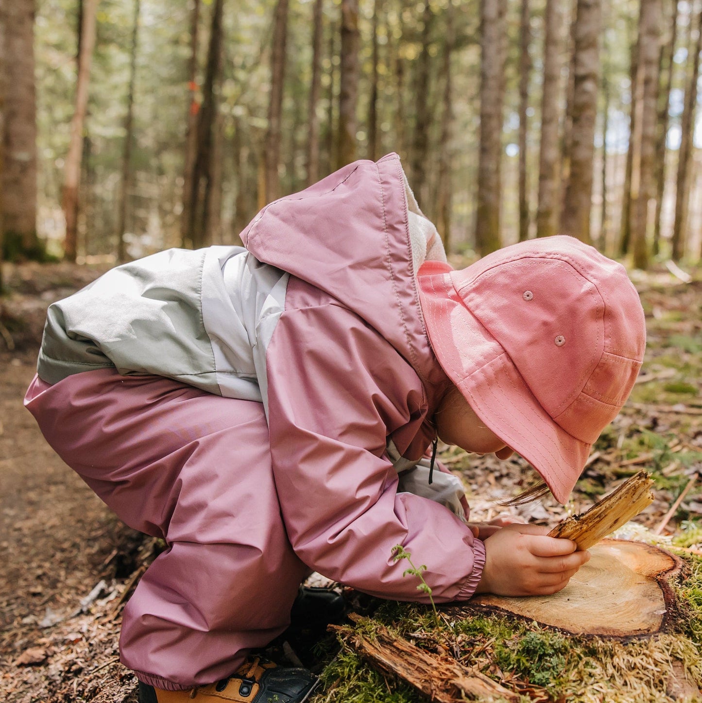 Ensemble 2 pièces mi-saison pour fille - Cosmos, sable & olive