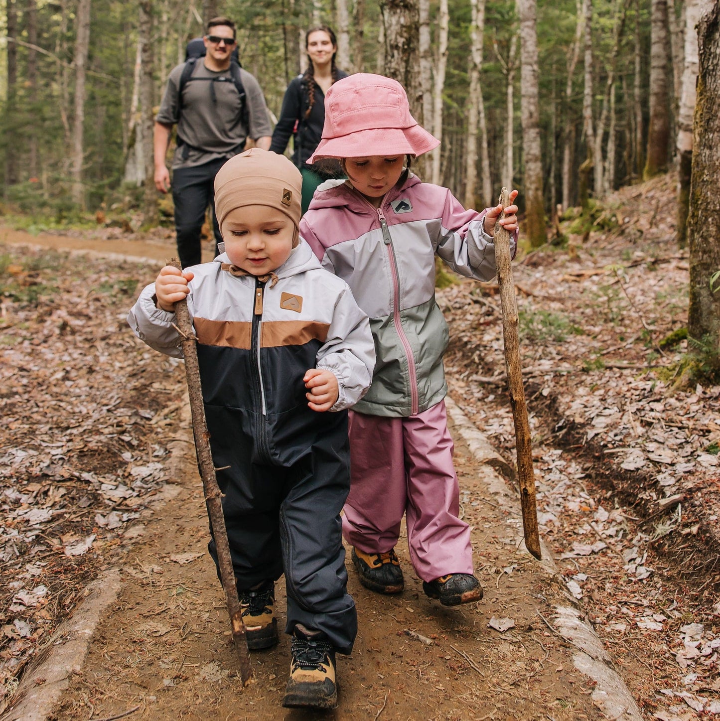 Ensemble 2 pièces mi-saison pour fille - Cosmos, sable & olive