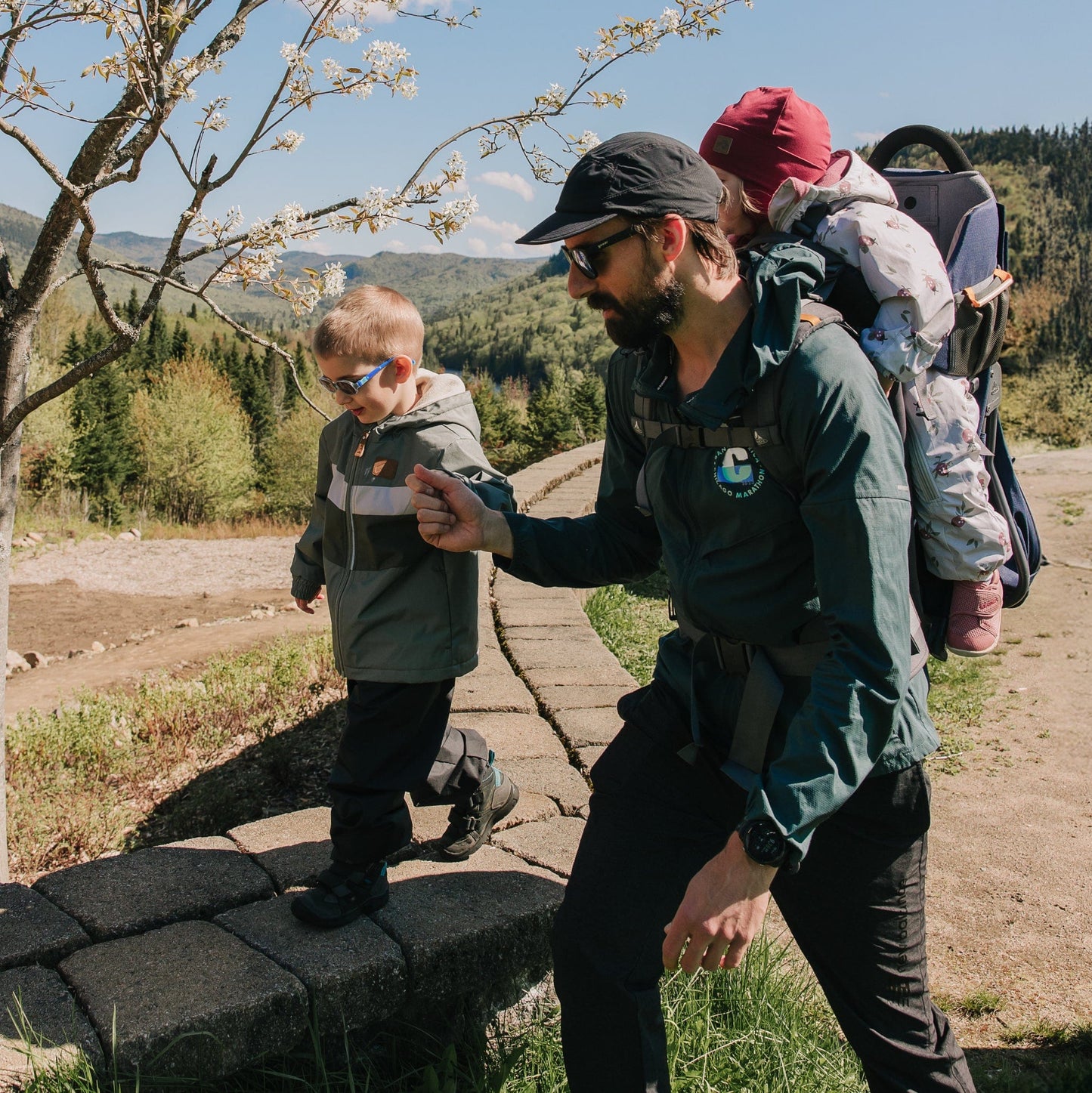 Ensemble 2 pièces mi-saison pour garçons - Aspen, sable & armée