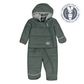 One piece baby snowsuit - Forest green