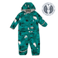 One piece baby snowsuit - Forest