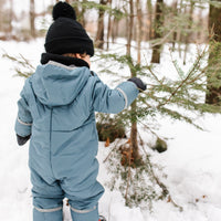 One piece baby snowsuit - Stark
