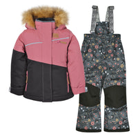 Two piece girl kid snowsuit - Punch