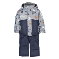 Two piece boy kid snowsuit - Snowboard